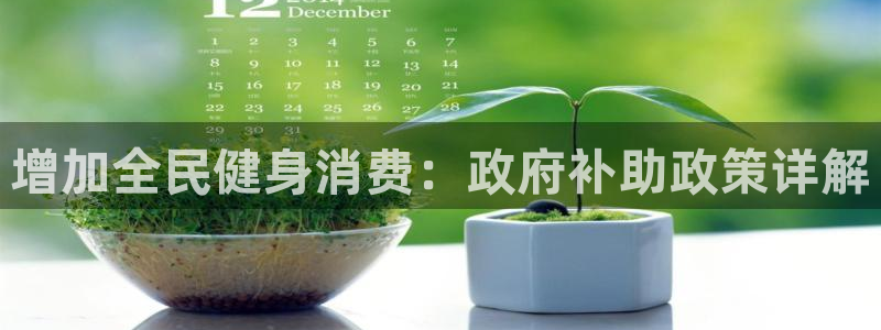 KB88凯时官网：增加全民健身消费：政府补助政策详解