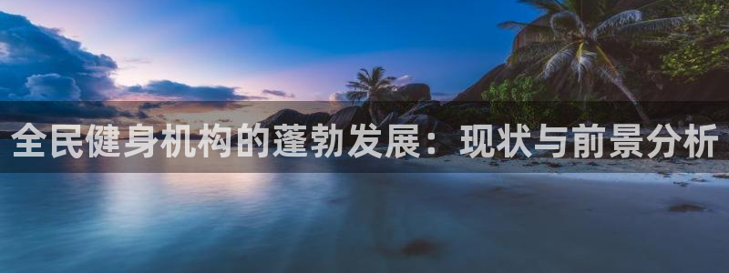 尊龙人生就是博一下首页：全民健身机构的蓬勃发展：现状与前