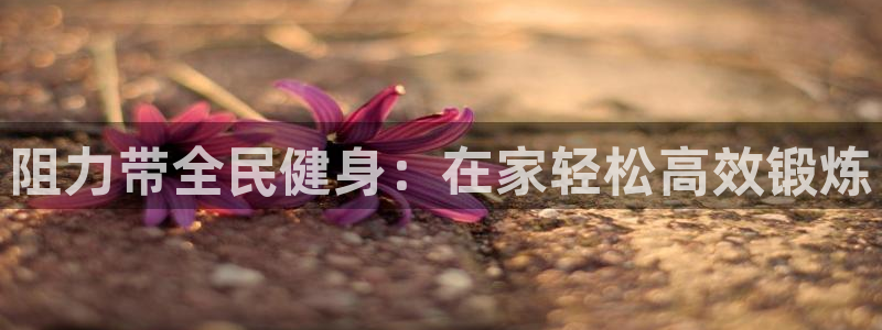 尊龙凯时开发：阻力带全民健身：在家轻松高效锻炼